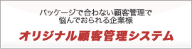 オリジナル顧客管理システム